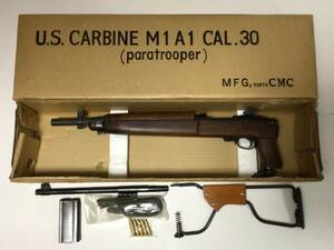 CMC製 M１カービン パラトルーパー モデルガン/ U.S.CARBINE M1A1 CAL.30 　カスタム