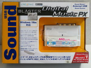 ★レコード カセットの音をパソコンへ★Creative★USB Sound Blaster Digital Music PX★SBDMUPX★サウンドブラスター★