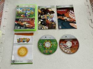 23-XBOX-49 XBOX360 あつまれピニャータ FORZA2 動作品