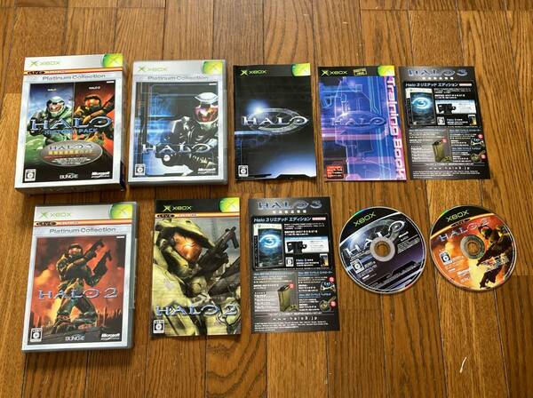 23-XBOX-51　XBOX　HALO ヘイローヒストリーパック プラチナコレクション 　動作品