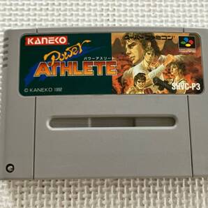 24-SFC-28 スーパーファミコン パワーアスリート 動作品 SFC スーファミ ☆カセットのみ