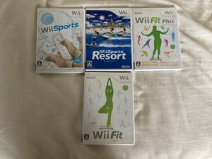 24-Wii-05　ニンテンドーWii　Wiiフィット　Wiiスポーツ　セット　動作品