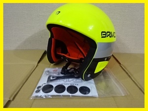 【BRIKO】ブリコ■スキーヘルメット■ボルケーノ■62cm■FIS6.8■ONYONE■OGASAKA■ATOMIC■HEAD■SAJ■ROSSIGNOL■FISCHER■VOLKL■Ⅱ