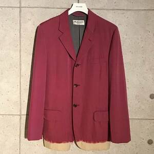 ONtheCORNER ITEM No.1265/robedechambre COMMEdesGARCONS ローブドシャンブルコムデギャルソン 脱色ジャケット 93aw オムプリュス PLUS