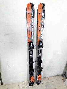 ◎★ 中古★KASTLE/ケスレー　Short Carver　ミッドスキー板　126cm　ビンディング付き【KS26R】CRB4