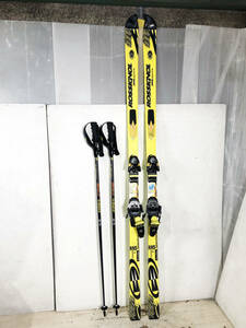 ◎★ 中古★ロシニョール ROSSIGNOL DUALTEC RNS Generation 193cm course SL ビンディング付 ＋ストック【ROSSIGNOL dualtec】CSZ1