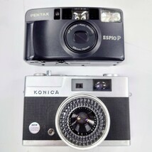 I350 カメラ まとめ OLYMPUS KONICA MINOLTA PENTAX オリンパス コニカ ミノルタ ペンタックス ジャンク品 中古 訳あり_画像5