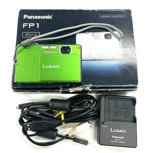 N183 デジタルカメラ Panasonic パナソニック LUMIX DMC-FP1 MEGA O.I.S LUMIX DC VARIO 1:3.5-5.9/6.3-25.2 ASPH ジャンク品 中古 訳あり