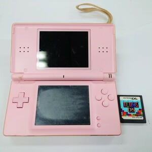 I412 ゲーム機 ニンテンドーDS lite ピンク テトリスDS 任天堂 DS Nintendo 中古 ジャンク品 訳あり