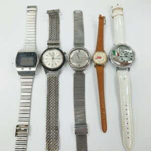 I417 腕時計 まとめ SEIKO QUARTZ LC da mono 東京オリンピック記念 クロノグラフ 45899 セイコー 中古 ジャンク品 訳あり