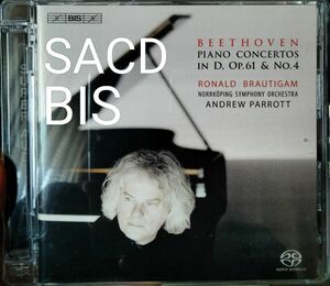 SACD ベートーヴェン　ピアノ協奏曲　ブラウティハム　パロット　ビス　クラシック　Beethoven　brautigam bis