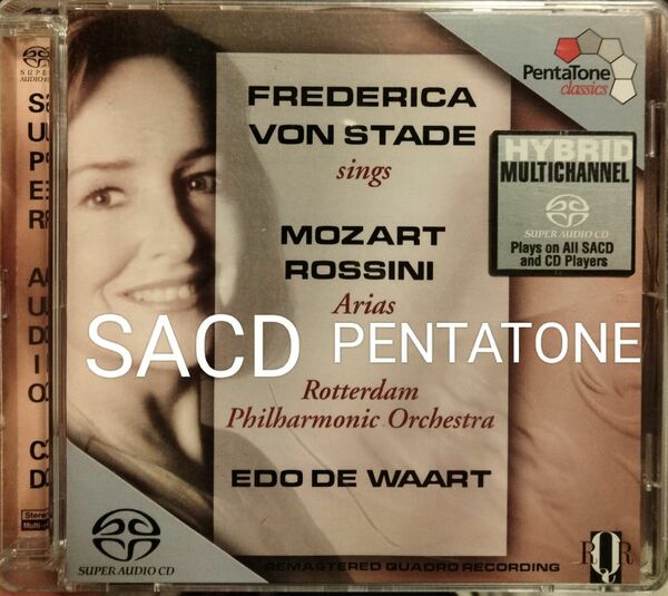 SACD frederica Mozart　rossini　arias pentatone edo de waart メゾソプラノ