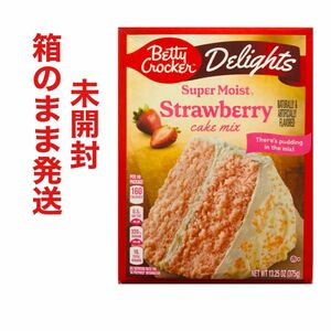 ベティクロッカー Betty Crocker ストロベリー strawberry ケーキミックス