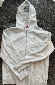 Supreme World Famous Zip Up Hooded Sweatshirt L SS18 