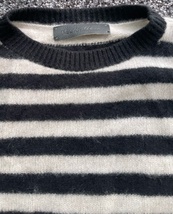 The Elder Statesman cashmere ボーダーニット　エルダー　カシミア_画像3