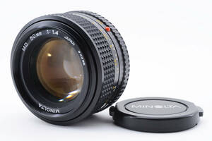 ミノルタ Minolta MD 50mm f/1.4 MF Standard Lens #2041452