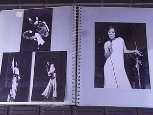 1969.5 ★「越路吹雪　ロングリサイタル」　写真アルバム　４２枚、他記事