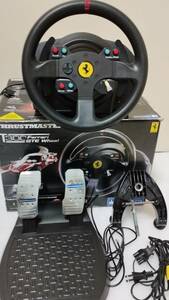 【動作品】 Thrustmaster T300RS Ferrari T300 スラストマスター　ハンコン　ホイール　ステアリング　GT