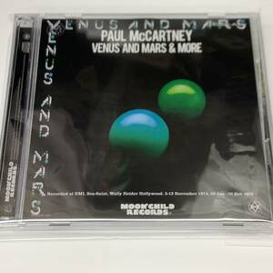 PAUL McCARTNEY & THE WINGS / VENUS AND MARS & MORE (3CD) moonchild records 新作！