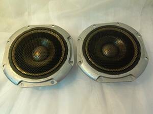 ■ DIATONE / PM-1064BM for DS-77Z ■ Pair of SQUAWKER 6ohms 10cmコーン型スコーカー 左右ペア 再塗装品 音出しOK