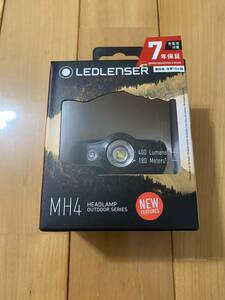 新品 国内正規品 Ledlenser レッドレンザー MH4 ブラック LED ヘッドライト