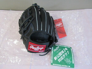 [保管品/現状品] Rawlings ローリングス / ジュニア用 軟式グラブ / オールラウンド用 / M / 品番：GJ9HDG9M / 左投用 / カラー：ブラック