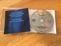 (西独盤／全面アルミ蒸着)CHICK COREA / Trio Music Live in Europe(Made in West Germany)西ドイツ／Full Silver / チック・コリア_画像1