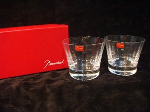 MB/A31D-DA1 未使用品 Baccarat バカラ ミルニュイ タンブラー ロックグラス ペアセット オールドファッション S