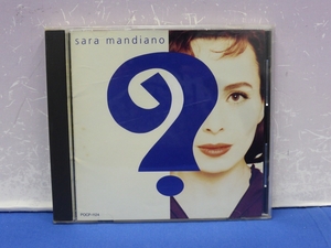 C12　サラ・マンディアーノ / ？ SARA MANDIANO 見本盤 CD