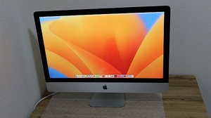 ★美品！Apple iMac 27インチ 5K 2020 [MXWT2J/A] (Corei5-3.1GHz/メモリ8GB/SSD 256GB/Ventura)★G47