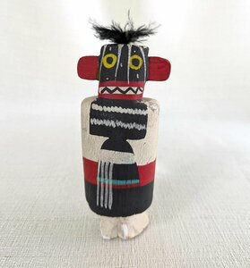ホピ・カチナ人形 Hopi Kachina Doll/Route 66 Style ネイティブ・アメリカン ハンドメイド/インディアン 精霊 カチナドール