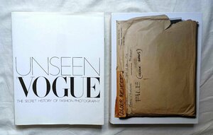 Unseen VOGUE ヴォーグ 未公開 ファッション写真集 ケイト・モス/ツイッギー モデル/アーヴィング・ペン/ギイ・ブルダン/ソール・ライター