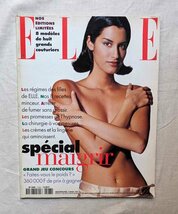 1995年 フランス ELLE 洋書 ヤスミン・ゴーリ Yasmeen Ghauri/マリー・ジラン Marie Gillain/カーラ・ブルーニ Carla Bruni/スーパーモデル_画像1