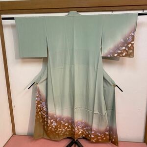 正絹 仕立て上がり訪問着 一回使用　呉服屋廃業品