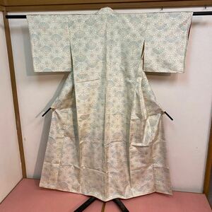 正絹 紬着物 仕立て上がり未使用　呉服屋廃業品