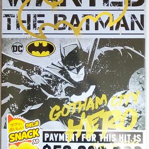 バットマン スクエア缶 デザイン缶 サイズ約20×27cm/限定オリジナルステッカー付き BATMAN DC スナック菓子無し