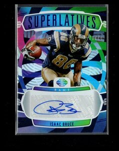 2022 Leaf NFL Illusions ISAAC BRUCE Autograph 73/75