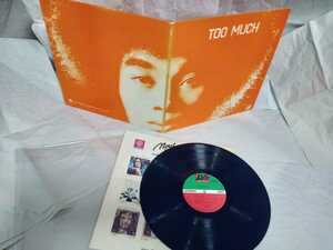 中古 LP TOO MUCH JUNI & TOO MUCH オリジナル盤 L-6008A 和ンダー ジャパニーズ・サイケ ジュニー・ラッシュ スピード・グルー＆シンキ