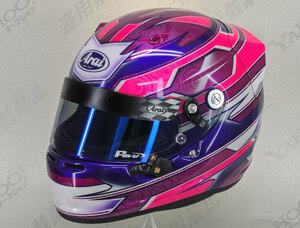 アライ Arai SK-6 PED カスタムペイント完成品 Lサイズ 新品即納 カートレース サーキット走行会 KOSMIC コスミック