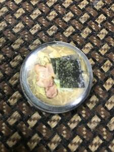 【中古品】ラーメン缶バッチ　ラーメンコレクター向け