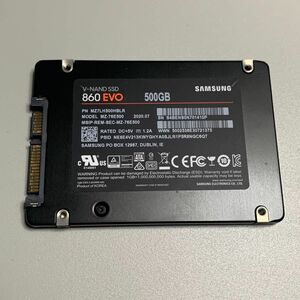 Samsung 2.5インチ 500GB SSD 860EVO MZ-76E500