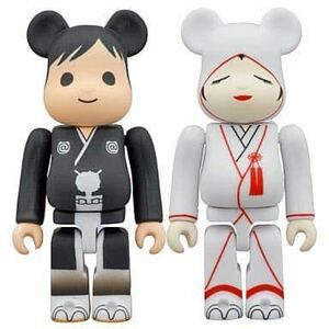 未開封 2013結婚２ベアブリックセット100%BE@RBRICK 白無垢和装結婚式ウェディング記念WEDDINGグリーティング