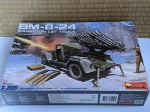 MiniArt 1/35 MB-8-24 カチューシャ　1.5tトラック搭載ロケット砲　プラモデル　未開封　ミニアート