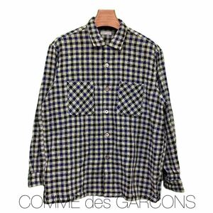 COMME des GARCONS, コムデギャルソン, ネルシャツ ,チェック ,長袖 ,古着 