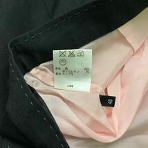 Paul Smith BLACK, ポールスミス, セットアップ, ジャケット ,スカート ,黒 ,古着, 40サイズ_画像9