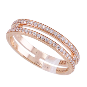  Hermes HERMESa Lien nPM свадьба кольцо кольцо кольцо Eternity кольцо розовое золото кольцо с бриллиантом обручальное кольцо 