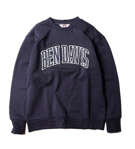 ★送料込み！！！★新品 定価6490円 BEN DAVIS COLLEGE SWEAT ベンディビス　カレッジスウェット SIZE L