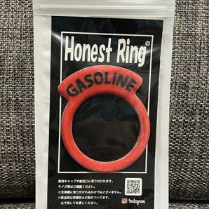 【未開封】honest（オネスト）ring フューエルキャップ用 リング 赤 ガソリン