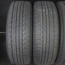 20年製 バリ山 TOYO Winter TRANPATH TX / AIRBERG【 225/60R17 / 7J +38 114.3 5H 4本 】スタッドレス アルファード ヴェルファイア等_画像8