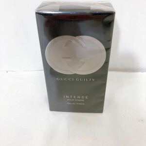 未開封 GUCCI GUILTY INTENSE POUR HOMME Eau de Toilette グッチ ギルティ インテンス プールオム オードトワレ 50ml 香水